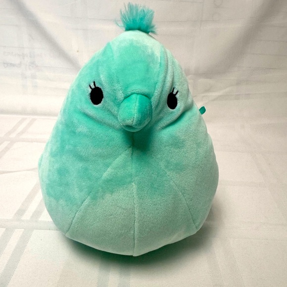Squishmallows Chick 8' Peep Teal Green Plush Easter Plush Soft Green Cuddle - Picture 1 of 6